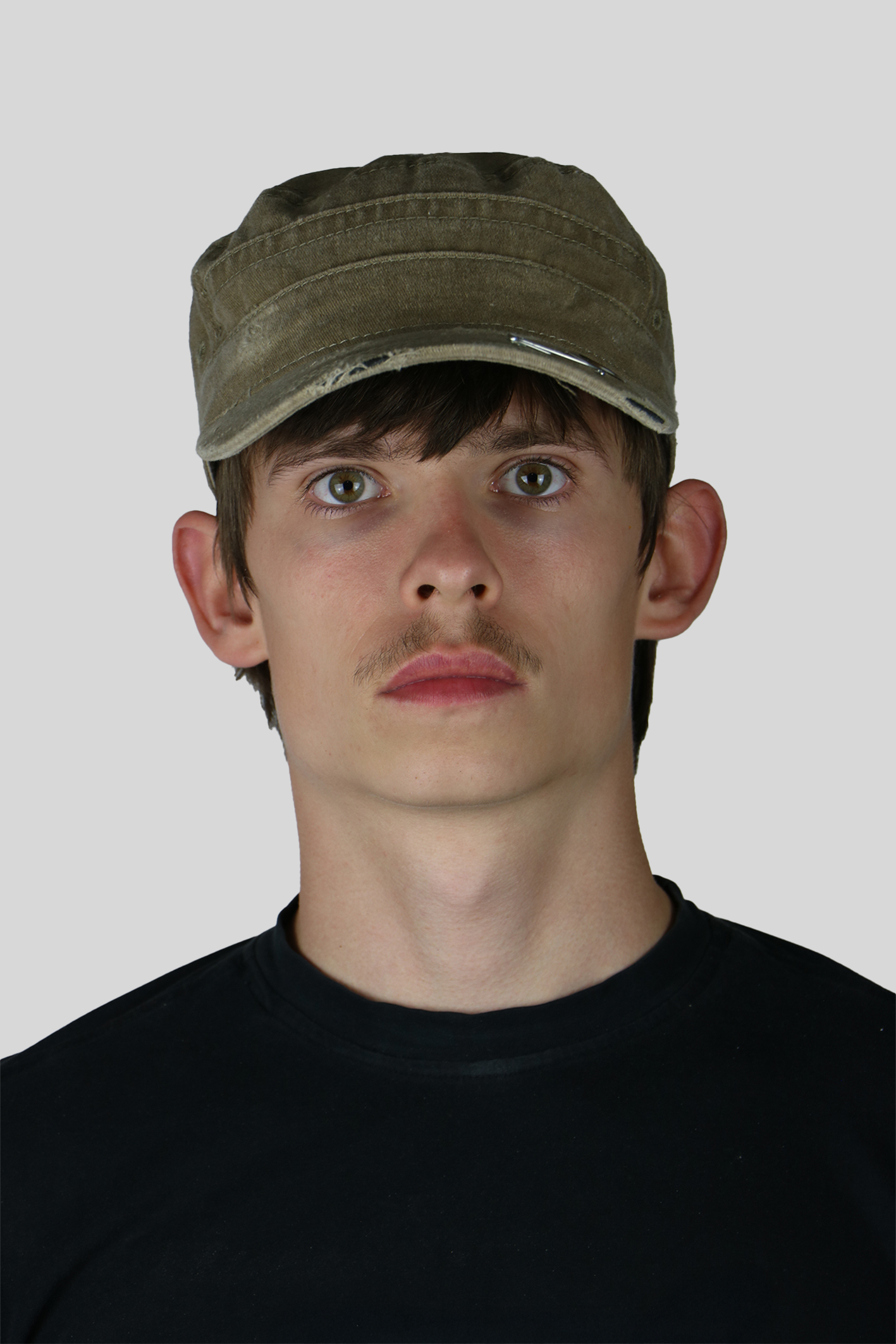 BTIMESTWO - DISTRESSED HANDMADE CAP - BEIGE